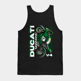 Green Ducati Panigale Tank Top